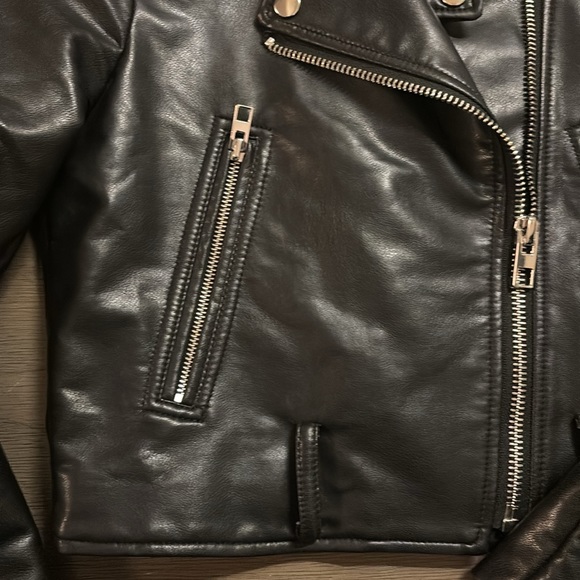 Zara Leather Jacket - Picture 2 of 5